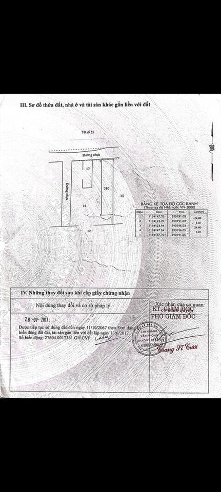 Do cần tiền nên bán gấp miếng đất như hình