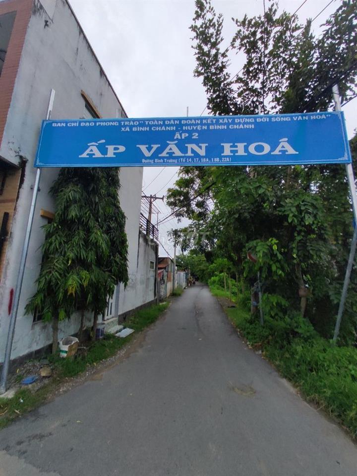 ĐẤT BÌNH CHÁNH - SỔ HỒNG RIÊNG - GIÁ 480 TRIỆU.