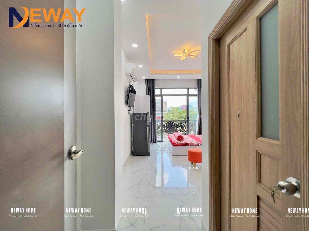STUDIO BAN CÔNG FULL NỘI THẤT SIÊU MỚI, TOÀ THANG MÁY GẦN CẦU ÔNG LÃNH
