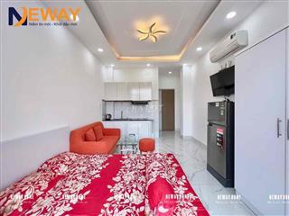 STUDIO BAN CÔNG FULL NỘI THẤT SIÊU MỚI, TOÀ THANG MÁY GẦN CẦU ÔNG LÃNH