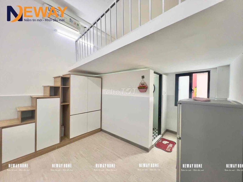 Duplex cửa sổ trời siêu thoáng ngay gần đại học Nguyễn Tất Thành
