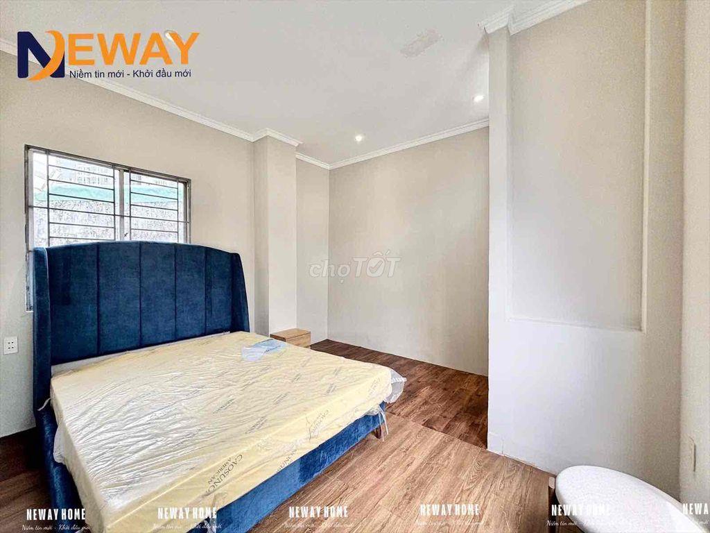 Khai trương nhà mới dạng 1PN tách bếp cửa sổ trời full nội thất