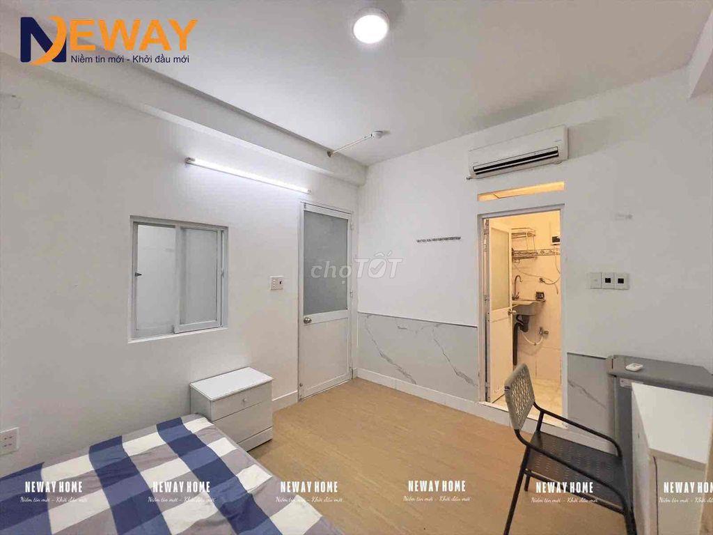 Studio full nội thất giờ giấc tự do ngay gần nhà thờ Xóm Chiếu