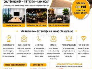 🏢 MANTISHUB – VĂN PHÒNG ẢO CHUYÊN NGHIỆP CHO DOANH NGHIỆP