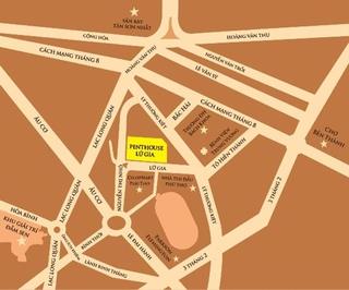 Cho thuê căn hộ Lữ Gia Plaza 3pn2wc giad 16,5tr/th