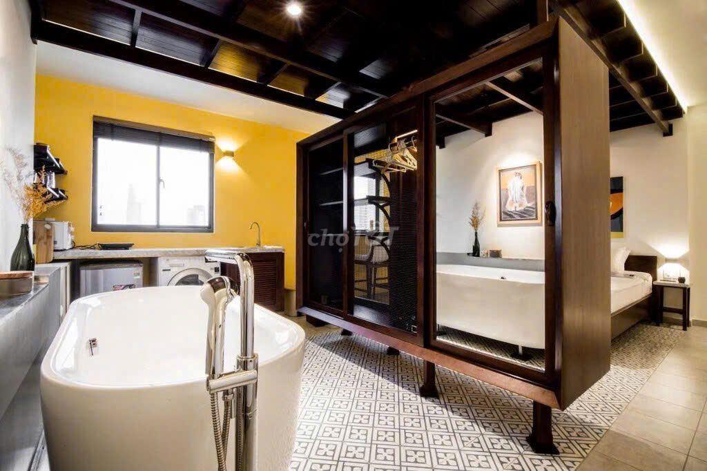 Chung cư Central Garden, Võ Văn Kiệt căn 45m2, 1 phòng ngủ giá 10tr/th