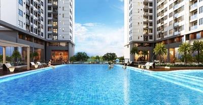 Căn hộ Florita, đường D1 Tân Hưng,khu Him Lam Quận 7 ,2PN 2WC, 16tr/th