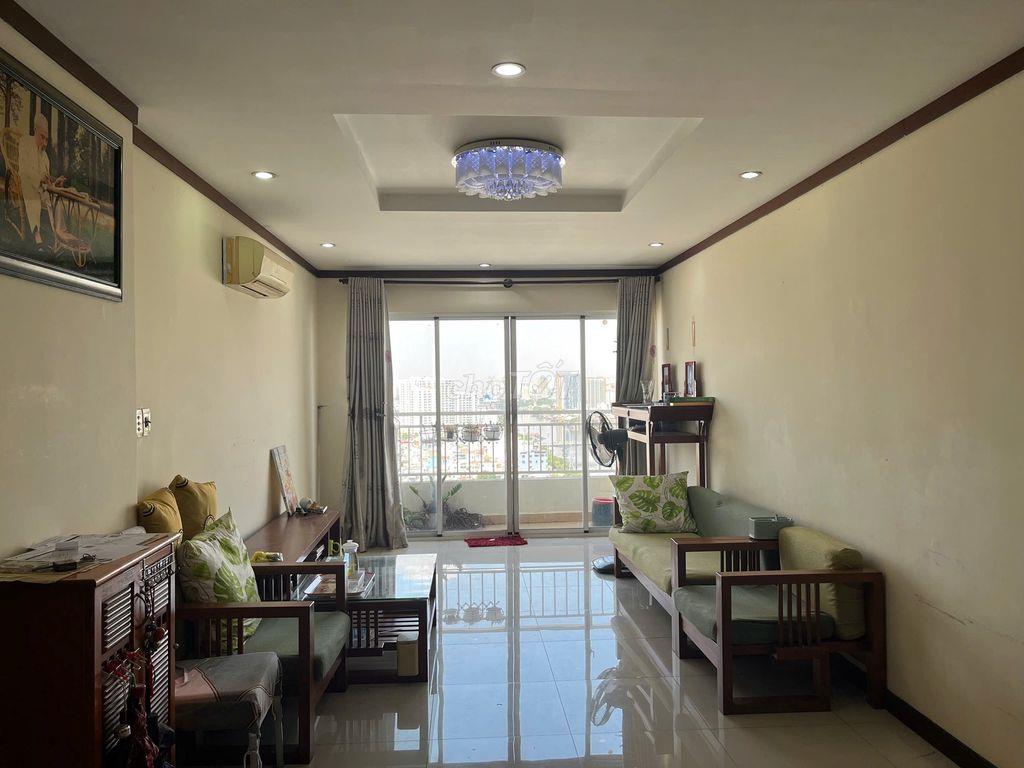 Cho thuê căn hộ Quốc Cường Trần Xuân Soạn 132m 3pn2wc 12tr/th