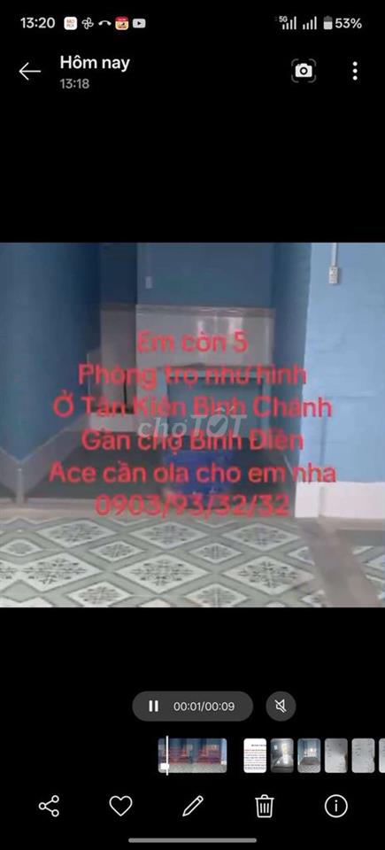 phòng trọ 24m2