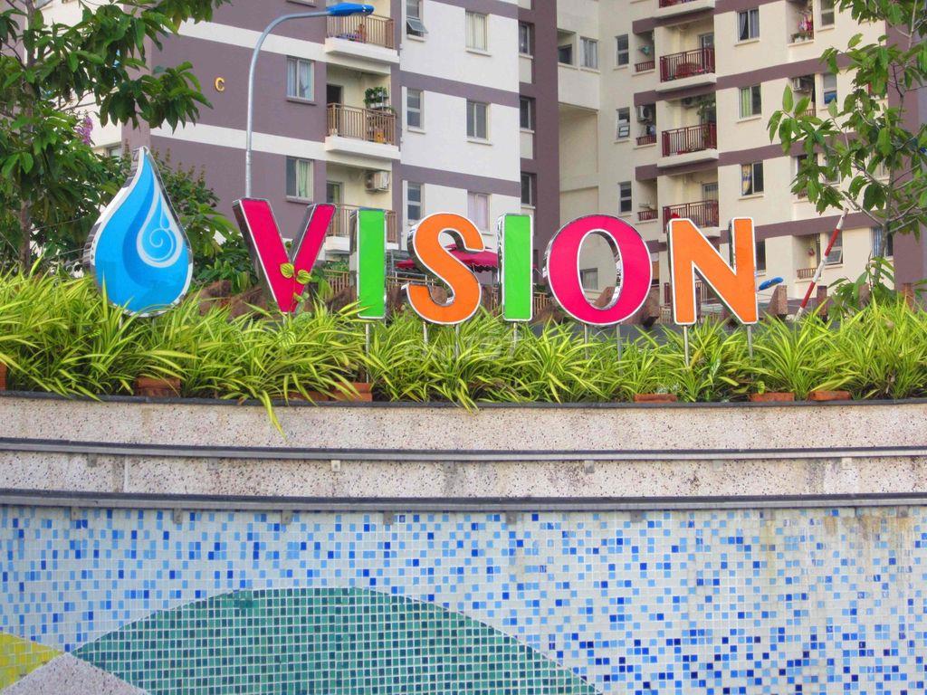 Căn hộ Vision 2pn có sổ hồng sẵn nhà đẹp căn góc