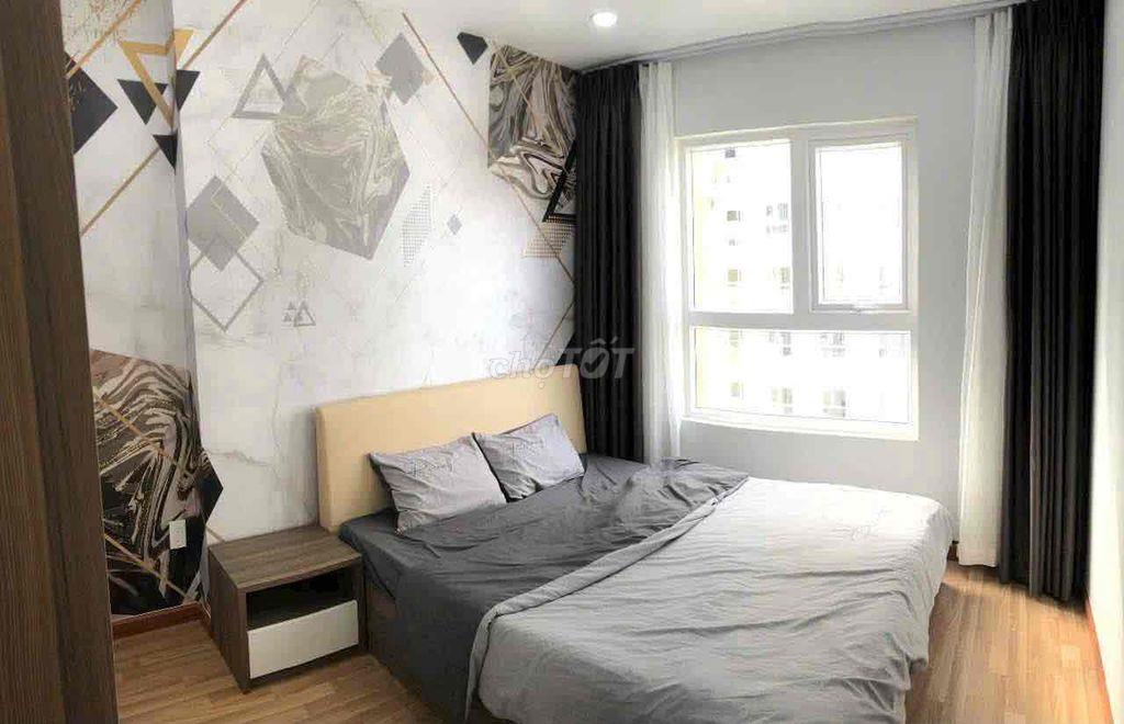 Cho thuê căn hộ Diamond Riverside 2 Phòng Ngủ 2wc full nội thất gt