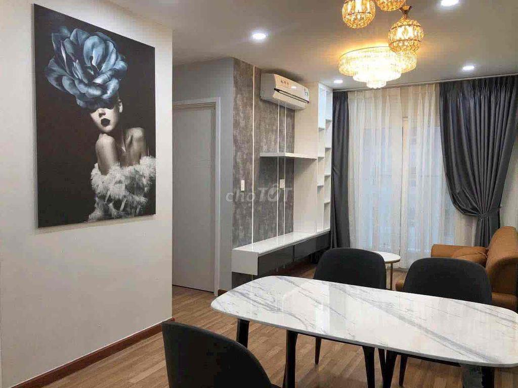 Cho thuê căn hộ Diamond Riverside 2 Phòng Ngủ 2wc full nội thất gt