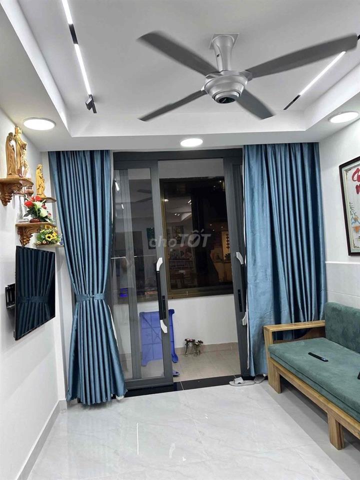 Bán căn hộ Bàu Cát 2 (Thang bộ-Tầng Lửng) 55m2 2PN-1WC Full nt mới đẹp