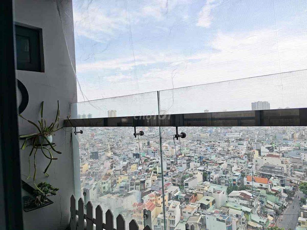 Bán căn hộ cao ốc Res 11, quận 11, căn góc 73m2 2PN view quận đẹp, SHR
