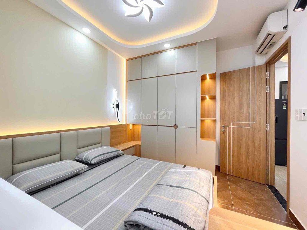 Bán căn hộ 482A Nơ Trang Long, Bình Thạnh, 37m2 2PN, Sổ Hồng, NT xịn