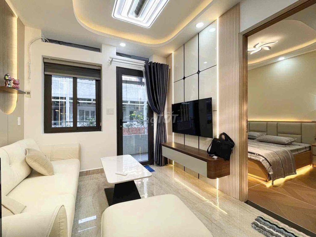 Bán căn hộ 482A Nơ Trang Long, Bình Thạnh, 37m2 2PN, Sổ Hồng, NT xịn