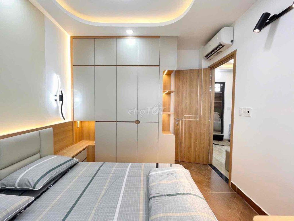 Bán căn hộ 482A Nơ Trang Long, Bình Thạnh, 37m2 2PN, Sổ Hồng, NT xịn
