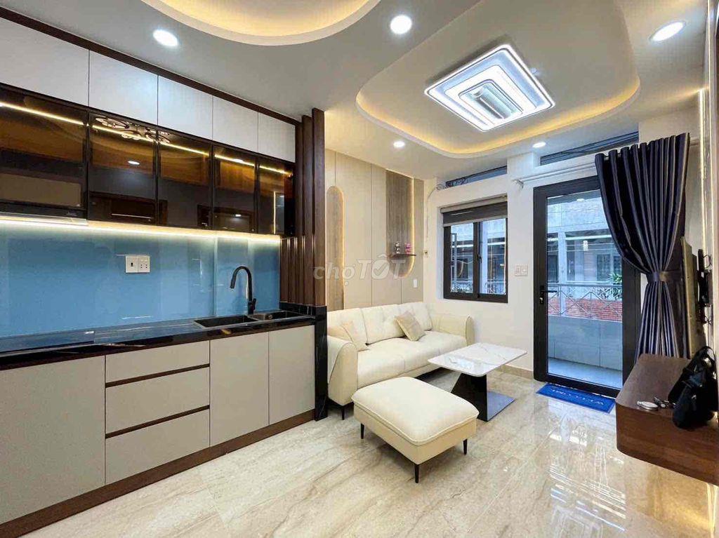 Bán căn hộ 482A Nơ Trang Long, Bình Thạnh, 37m2 2PN, Sổ Hồng, NT xịn
