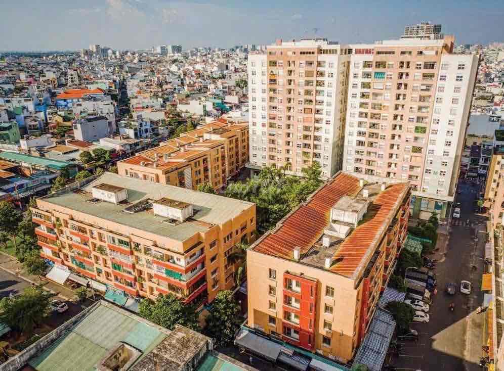 Cho thuê căn hộ Bàu Cát 2 (Thang bộ lầu 1 ) 55m2 2PN-1WC nhà trống rẻ