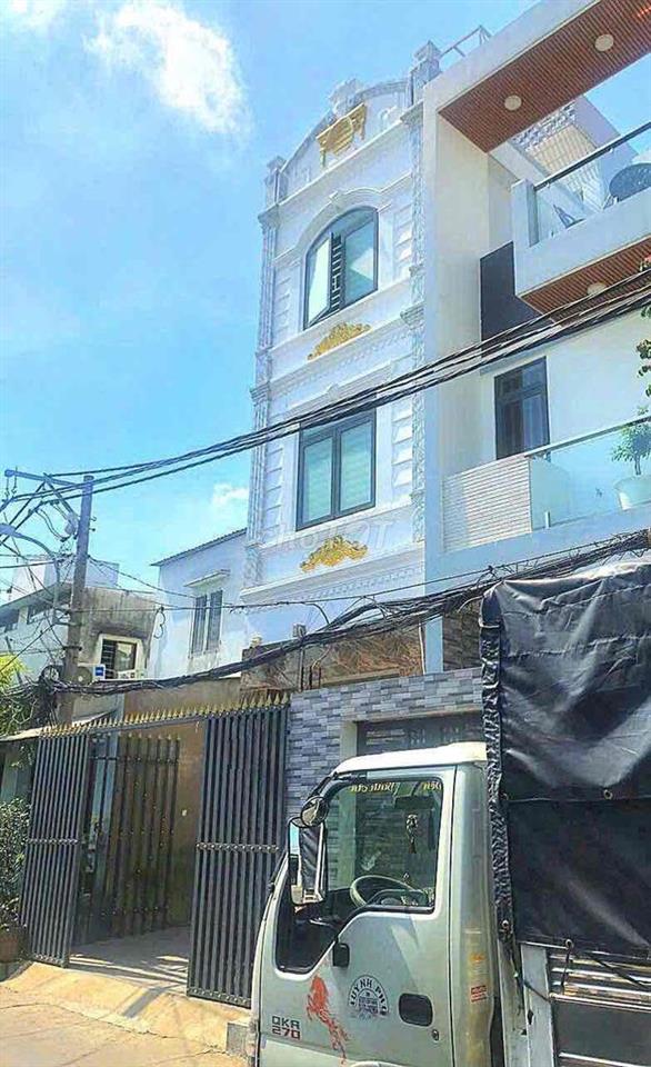 HÀNG HIẾM ! Hẻm 2 xe tải tránh nhau – Nhà 4 tầng Bình Tân chỉ 6.95 tỷ