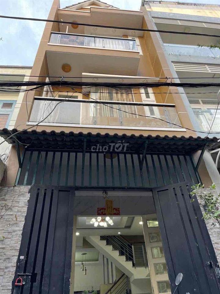 Nhà đẹp 3 tầng hẻm Miếu Gò Xoài Q.Bình Tân - Sát chợ Lê Văn Quới - SHR