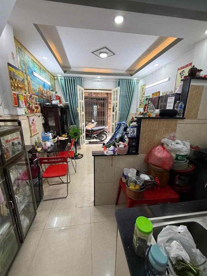 Nhà mặt chợ Bình Hưng Hòa A Q.Bình Tân - Kinh doanh sầm uất - Sổ hồng
