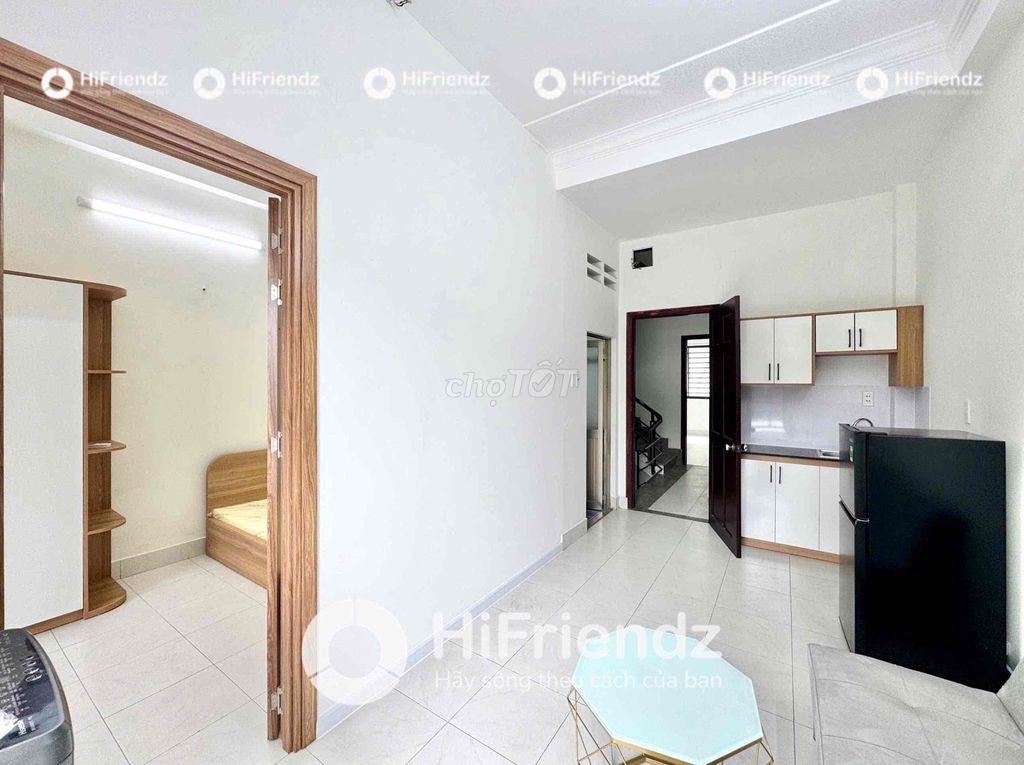 CĂN HỘ 1 PHÒNG NGỦ BANCOL TÁCH BẾP FULL NỘI THẤT - GẦN AEON BÌNH TÂN