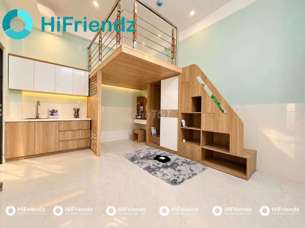 CĂN HỘ NỘI THẤT GỖ CAO CẤP - THÁNG MÁY - GẦN AEON BÌNH TÂN