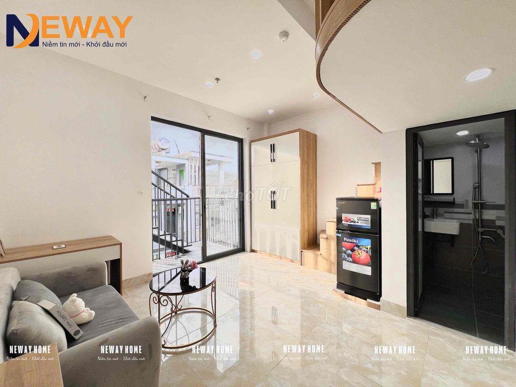🐰DUPLEX BAN CÔNG FULL NỘI THẤT MỚI TINH NẰM NGAY TÊN LỬA