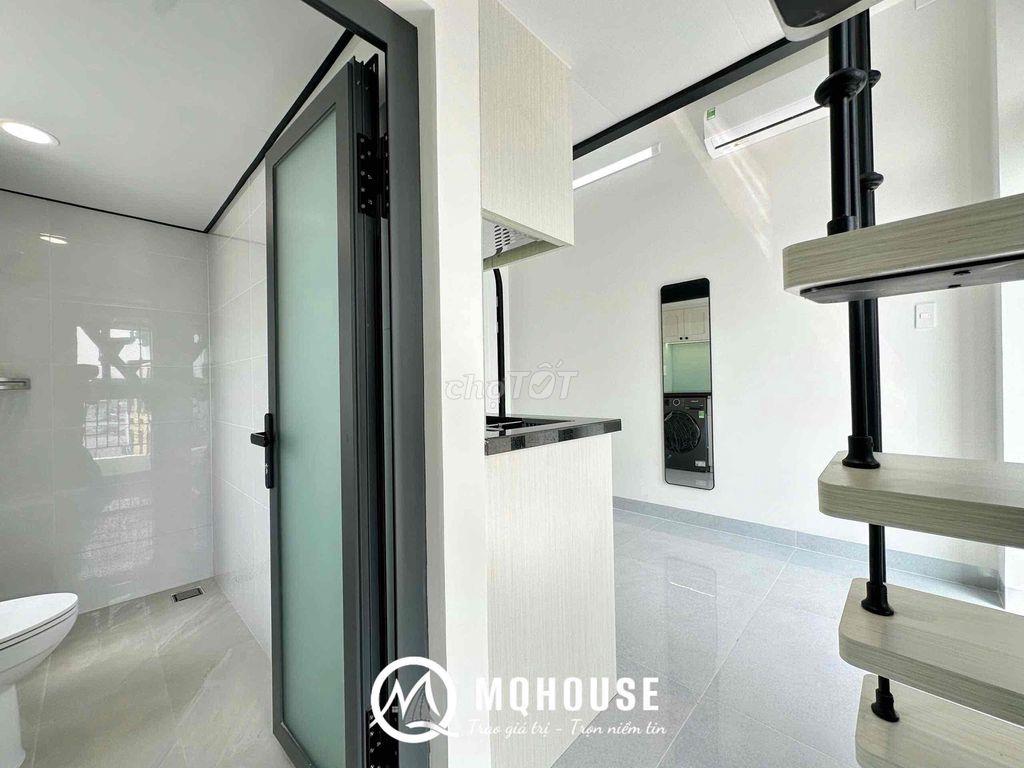 🐰CHO THUÊ CHDV DUPLEX FULL NỘI THẤT BAN CÔNG MỚI KENG NGAY NGÃ 4 XÃ