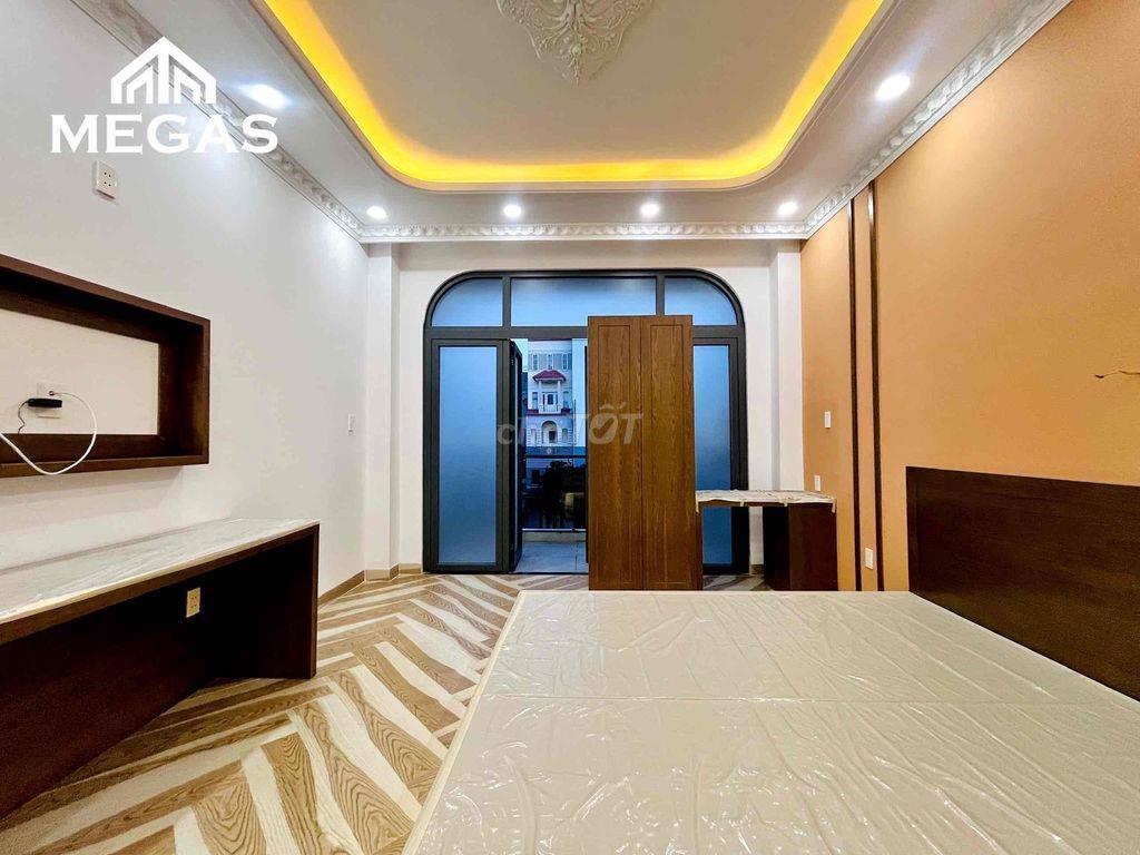 KHAI TRƯƠNG CHDV SIÊU ĐẸP BAN CÔNG FULL NỘI THẤT MẶT TIỀN ĐƯỜNG LỚN