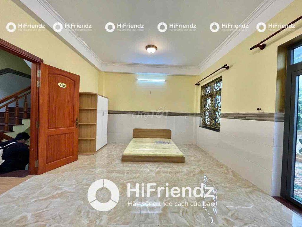 CHO THUÊ CĂN HỘ DỊCH VỤ FULL NỘI THẤT BAN CÔNG SIÊU THOÁNG GIÁP QUẬN 6