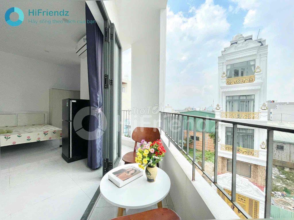 STUDIO FULL NỘI THẤT BAN CÔNG SIÊU THOÁNG NGAY GẦN BỆNH VIỆN BÌNH TÂN
