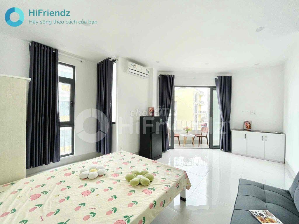 STUDIO FULL NỘI THẤT BAN CÔNG SIÊU THOÁNG NGAY GẦN BỆNH VIỆN BÌNH TÂN