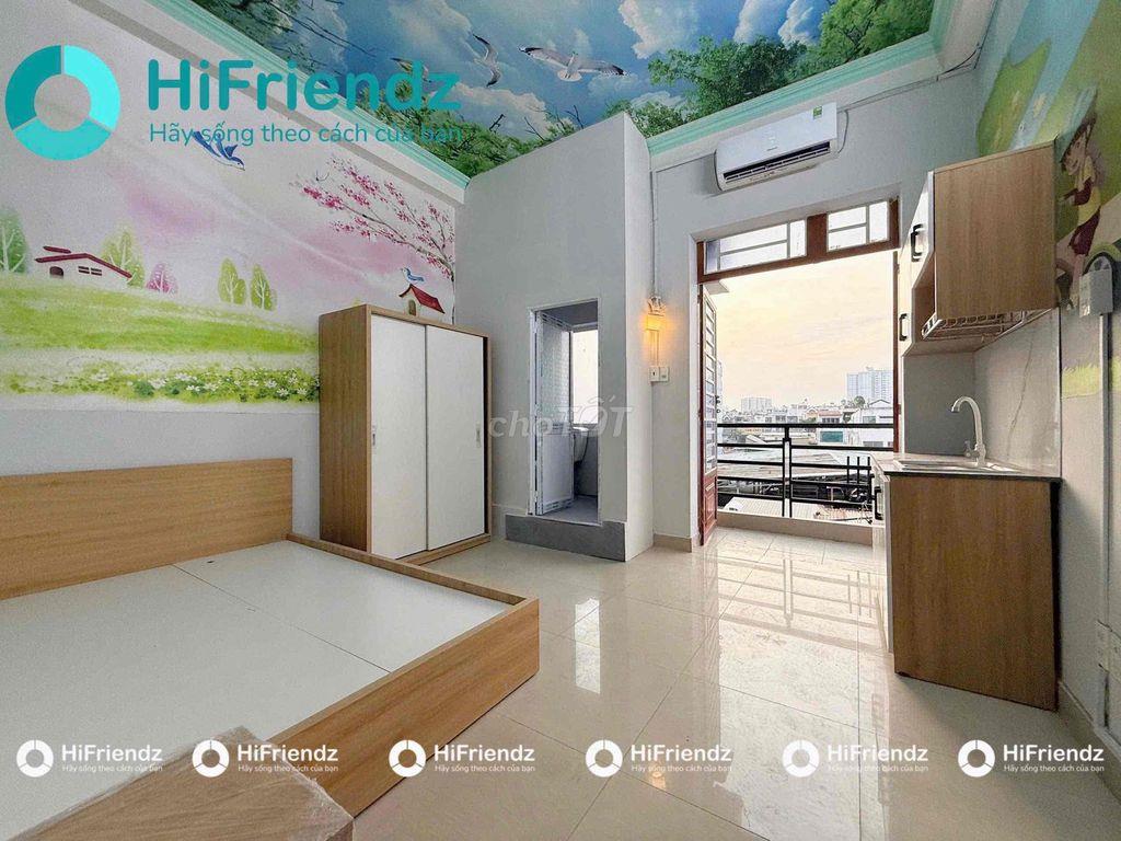 CĂN HỘ MINI FULL NỘI THẤT NHƯ HÌNH BAN CÔNG THOÁNG NGAY HƯƠNG LỘ 2