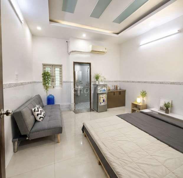PHÒNG STUDIO SIÊU RỘNG - FULL NỘI THẤT - 10P AEON TP-CỬA SỔ GIẾNG TRỜI
