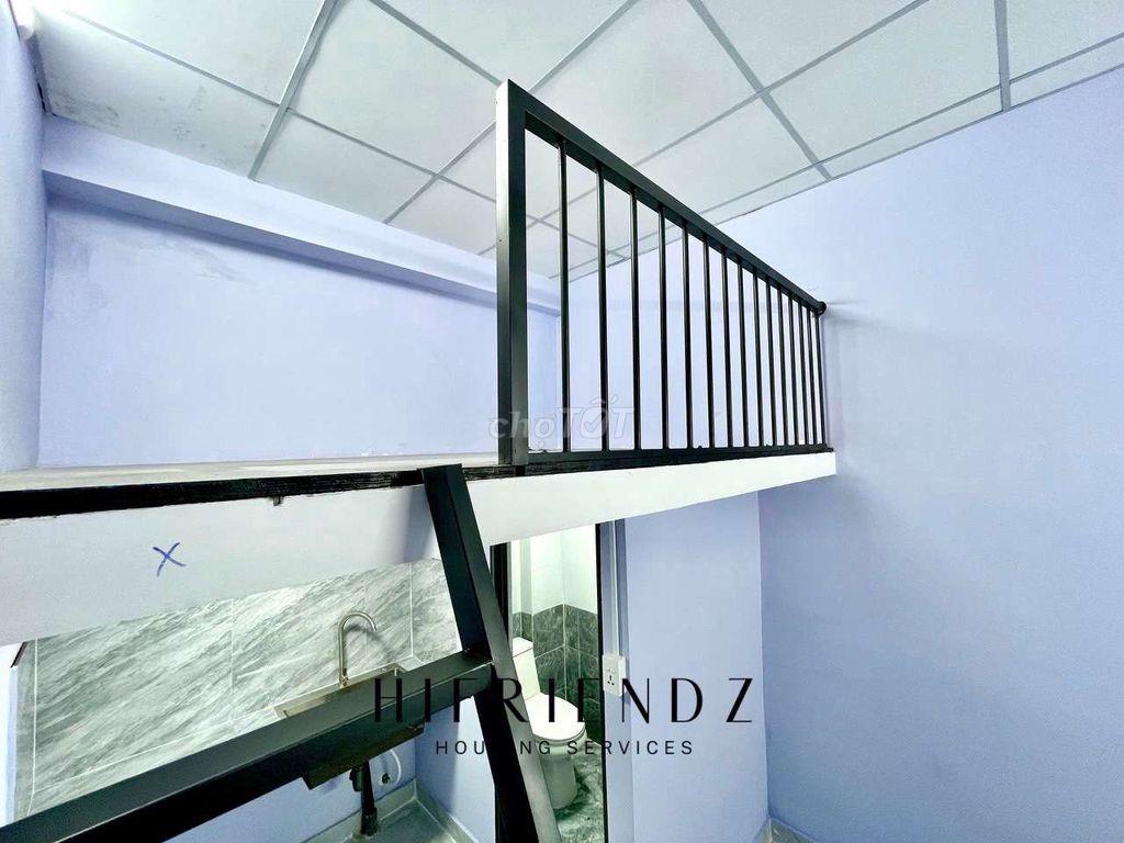 STUDIO TRỆT SẴN MÁY LẠNH - NHẬN THÚ CƯNG - XE ĐIỆN - NGAY 4 XÃ -7P HIU