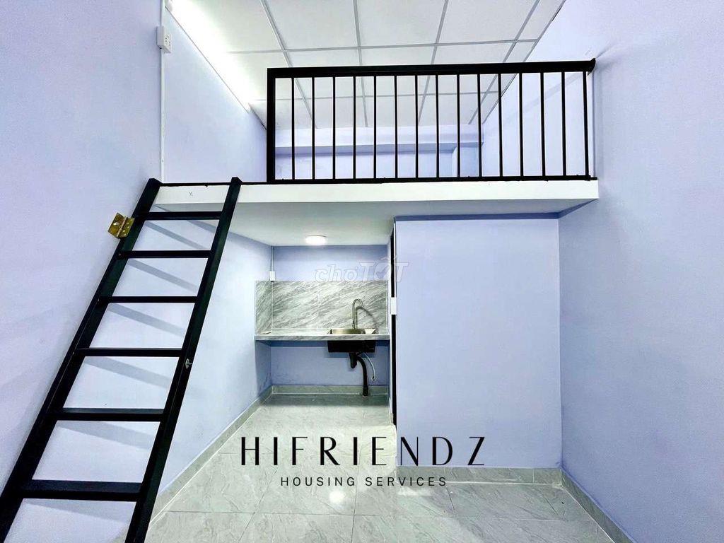 STUDIO TRỆT SẴN MÁY LẠNH - NHẬN THÚ CƯNG - XE ĐIỆN - NGAY 4 XÃ -7P HIU