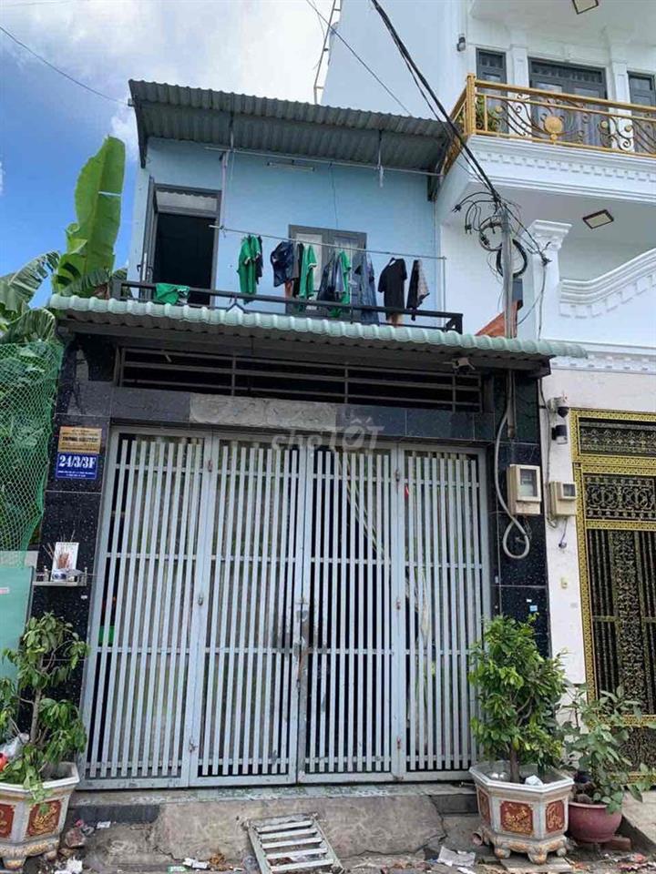 nhà 24 bến lội 4x17m  đúc 1 tấm đường nhưa 8m
