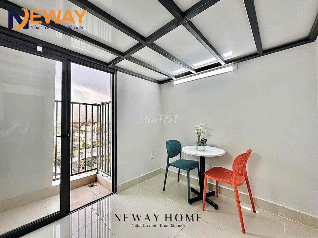 🏢CHDV BAN CÔNG - MÁY GIẶT RIÊNG - ĐẦY ĐỦ NỘI THẤY - GẦN AEON BÌNH TÂN