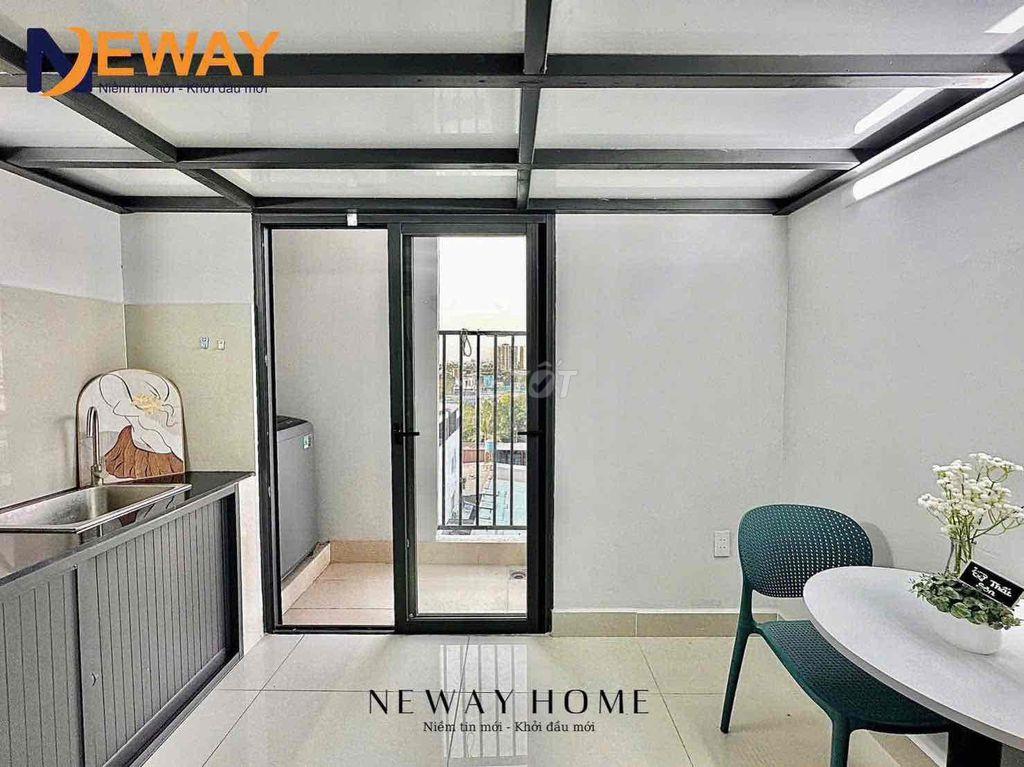 🏢CHDV BAN CÔNG - MÁY GIẶT RIÊNG - ĐẦY ĐỦ NỘI THẤY - GẦN AEON BÌNH TÂN