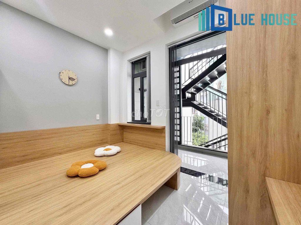 1PN - 45M2 - BAN CÔNG - FULL NỘI THẤT | SÁT VÁCH GO TRƯỜNG TRINH