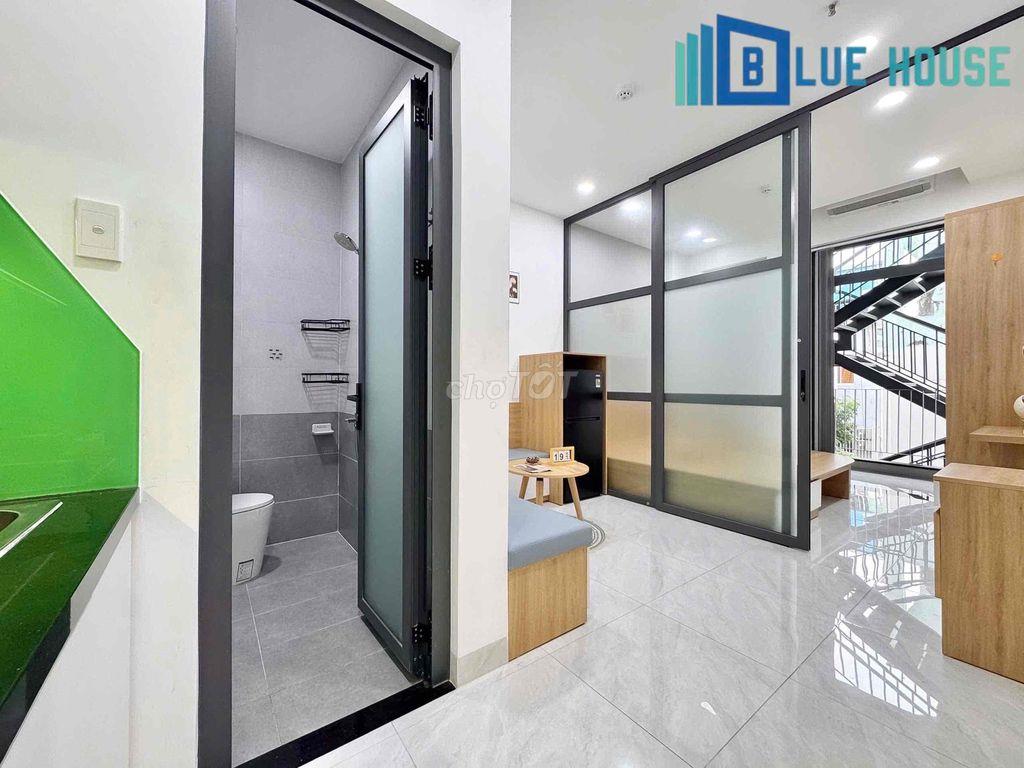 1PN - 45M2 - BAN CÔNG - FULL NỘI THẤT | SÁT VÁCH GO TRƯỜNG TRINH