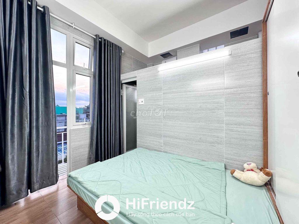 🎪STUDIO - BAN CÔNG-  FULL NỘI THẤT - MỚI 100% 📍NGAY NGÃ TƯ BỐN XÃ