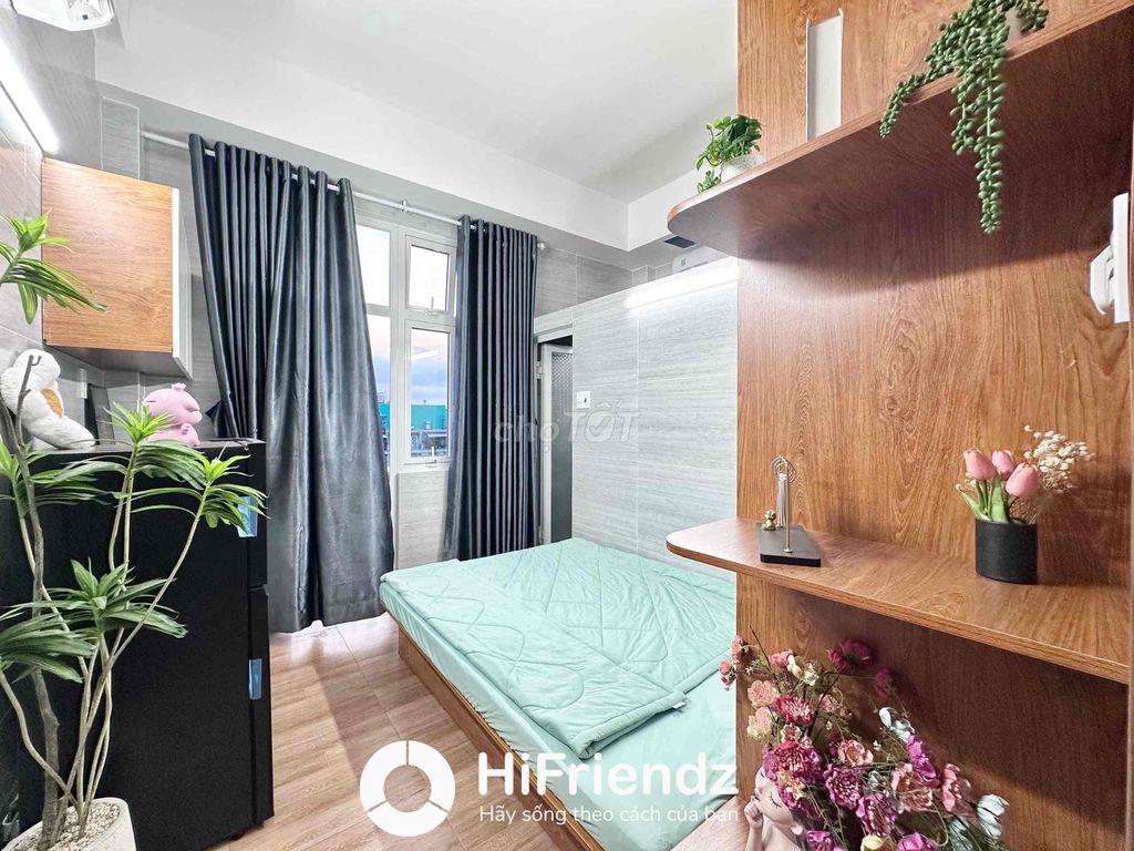 🎪STUDIO - BAN CÔNG-  FULL NỘI THẤT - MỚI 100% 📍NGAY NGÃ TƯ BỐN XÃ