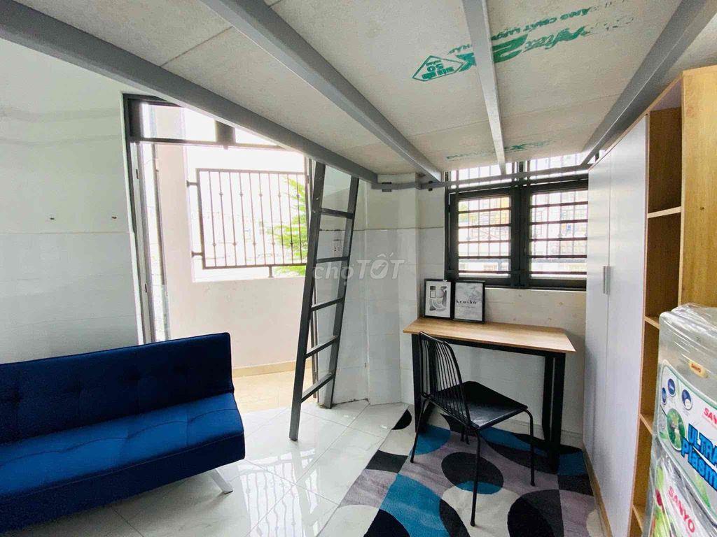 CHO THUÊ PHÒNG GÁC BAN CÔNG CỬA SỔ GẦN ĐẠI HỌC VĂN HIẾN CÔNG THƯƠNG