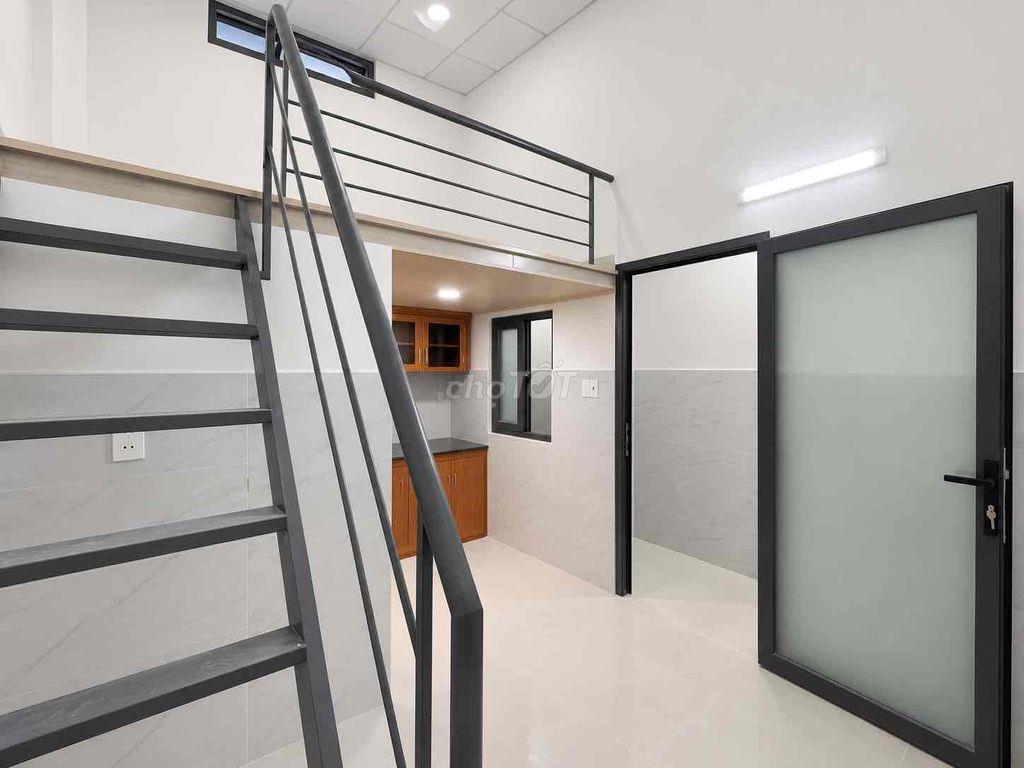 CHO THUÊ PHÒNG GÁC CAO 2M FULL NỘI THẤT GẦN ĐẠI HỌC VĂN HIẾN ĐẦM SEN