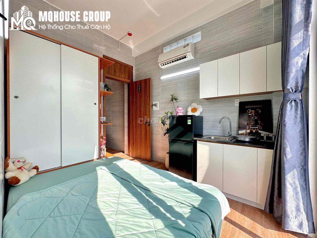 CHO THUÊ CĂN HỘ MINI FULL NỘI THẤT - GẦN NGÃ TƯ 4 XÃ