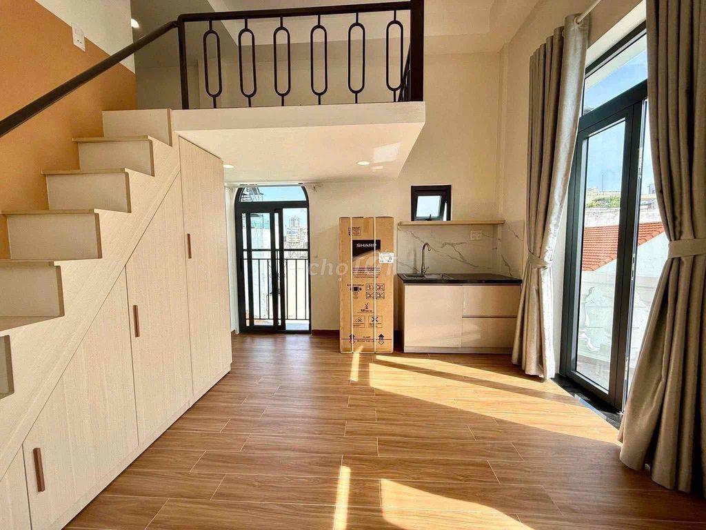 CHO THUÊ CĂN HỘ DỊCH VỤ GẦN VĂN HIẾN RỘNG 30m2 FULL NT