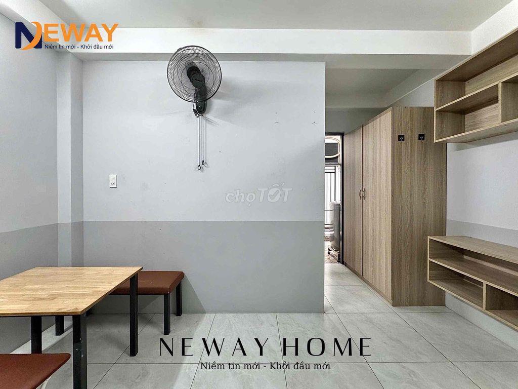 CĂN HỘ MỘT PHÒNG NGỦ MỘT PHÒNG KHÁCH BAN CÔNG THOÁNG MÁT ĐẦY ĐỦ NT